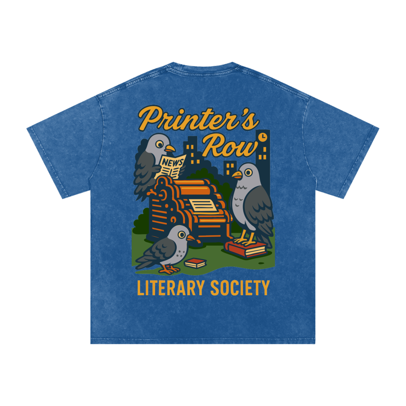 Printers Row Oversize T-Shirt